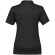 Рубашка поло женская ECLIPSE H2X-DRY черная, размер 3XL