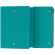 Ежедневник GRACE на заказ, недатированный, бирюзовый