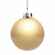 Елочный шар FINERY GLOSS, 10 см, глянцевый золотистый