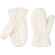Варежки FLOCKY, молочно-белые