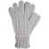 Перчатки LOREN, дымчато-серые