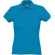 Рубашка поло женская PASSION 170 ярко-бирюзовая, размер M