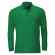 Рубашка поло мужская с длинным рукавом WINTER II 210 ярко-зеленая, размер L