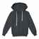 Толстовка с капюшоном детская KIRENGA KIDS, темно-серая (графит), 10 лет