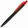 Ручка шариковая PRODIR QS01 PRT-P SOFT TOUCH, черная с красным