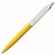 Ручка шариковая PRODIR QS01 PMP-P, желтая с белым, уценка