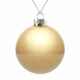 Елочный шар FINERY GLOSS, 10 см, глянцевый золотистый