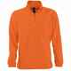 Свитшот из флиса NESS 300 оранжевый, размер XXL
