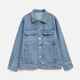Куртка джинсовая O2, голубая, размер XS/S