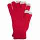 Перчатки сенсорные URBAN FLOW, красные, размер S/M