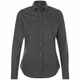 Рубашка женская BECKER WOMEN, темно-серая с белым, размер XS