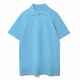 Рубашка поло мужская VIRMA LIGHT, голубая, размер S