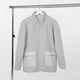 Куртка унисекс OBLAKO, светло-серая, размер ХL/ХХL