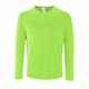 Футболка с длинным рукавом SPORTY LSL MEN неоново-зеленая, размер XXL