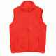 Жилет флисовый унисекс NESSE, красный, размер XS/S