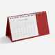 Календарь настольный BRAND, красный