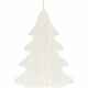 Свеча KNITEAM, елка, белая