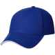 Бейсболка SPIKER, ярко-синяя с белым