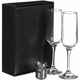 Набор для шампанского ISABELLA, в черной упаковке
