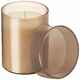 Ароматическая свеча FLIKKA, сосна и кипарис, бежевая