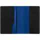 Обложка для паспорта MULTIMO, черная с синим