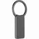 Брелок GRAPHITE, матовый, серый