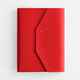 Ежедневник-органайзер CLEAN SLATE, недатированный, красный