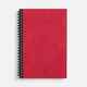 Ежедневник NOTERA MAXI, недатированный, красный