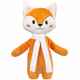 МЯГКАЯ ИГРУШКА BEASTIE TOYS, ЛИСЕНОК С БЕЛЫМ ШАРФОМ Мягкая игрушка BEASTIE TOYS, лисенок с белым шарфом