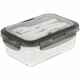 Ланчбокс HARD WORK, серый